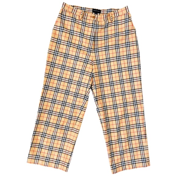 Burberry Nova Check Capri Pants - Picture 2 of 6